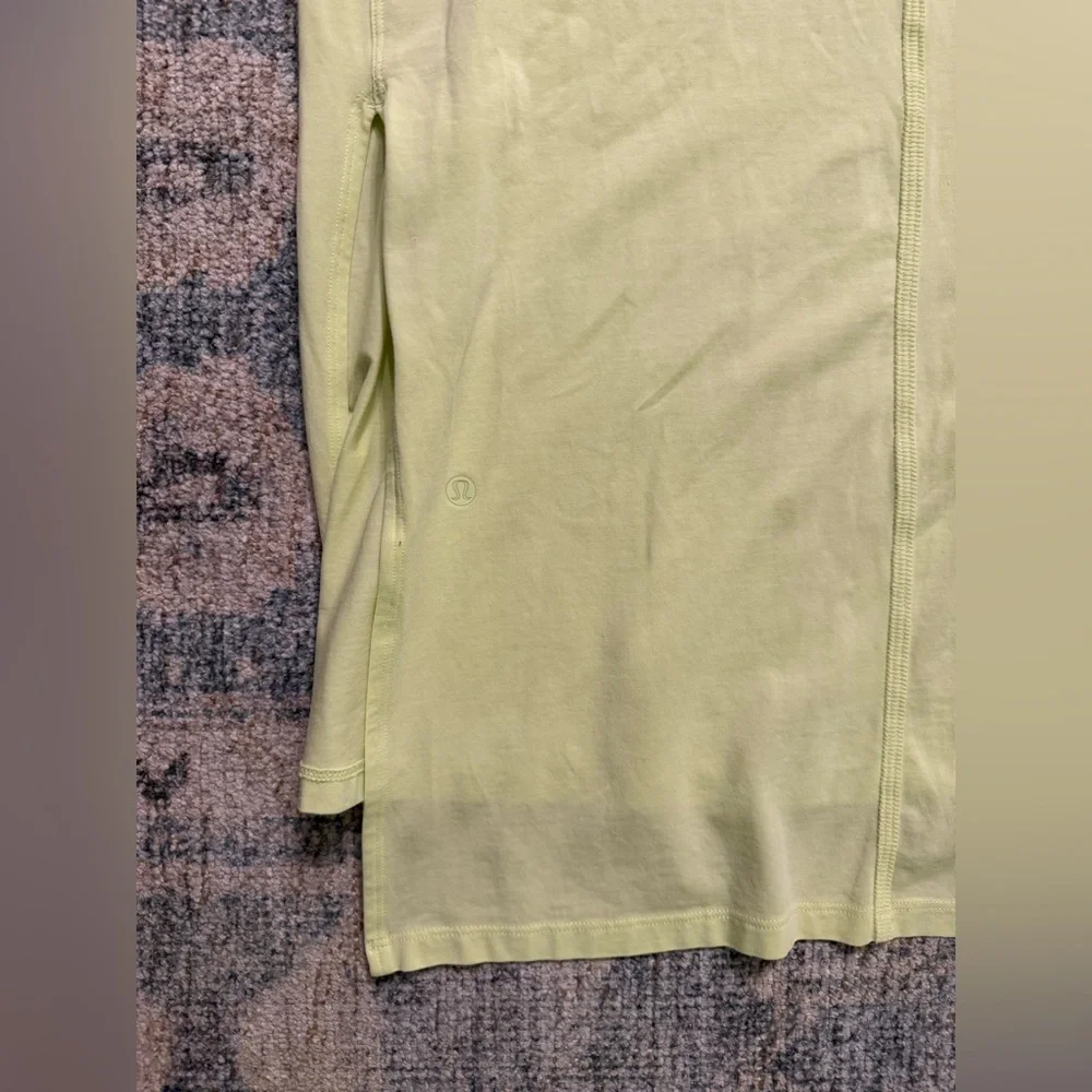Lululemon All Yours Yellow‎ Tank Maxi Dress Size 6 Pristine Condition